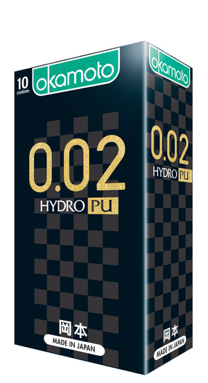 Okamoto 0.02 Hydro PU 10's Condom-Condom-B.D. Beloved
