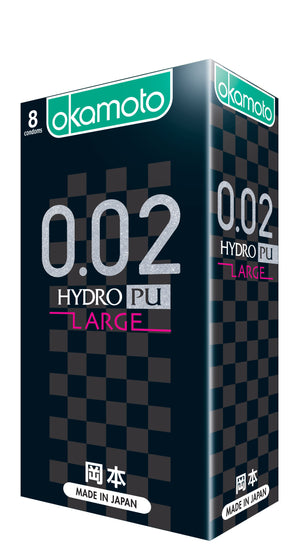 Okamoto 0.02 Hydro PU Large 8's Condom-Condom-B.D. Beloved