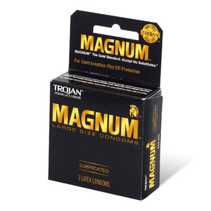 Trojan Magnum 62/55mm 3's Pack Latex Condom-Condom-B.D. Beloved