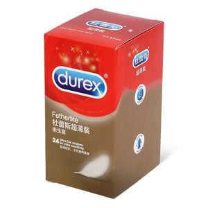 Durex Fetherlite 24's Pack Latex Condom-Condom-B.D. Beloved