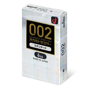 Okamoto Unified Thinness 0.02EX (Japan Edition) 6's Pack PU Condom-Condom-B.D. Beloved