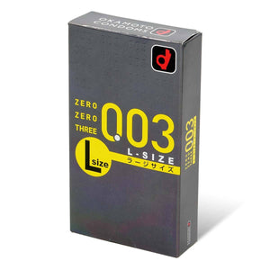Okamoto Zero Zero Three 0.03 L-size (Japan Edition) 58mm 10's Pack Latex Condom-Condom-B.D. Beloved