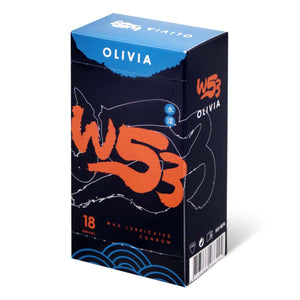 Olivia The East Extra Lube 18's Pack Latex Condom-Condom-B.D. Beloved