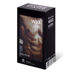 Olivia The Inner Man Aqua 18's Pack Latex Condom-Condom-B.D. Beloved