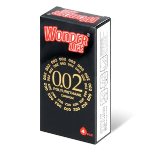 Wonder Life 0.02 4's Pack PU Condom-Condom-B.D. Beloved