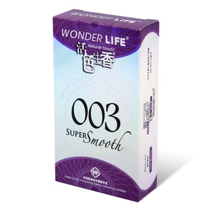 Wonder Life 003 Super Smooth Ultra Thin 10's Pack Latex Condom-Condom-B.D. Beloved
