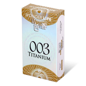 Wonder Life 003 Titanium 10's Pack Latex Condom-Condom-B.D. Beloved
