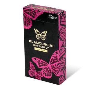 JEX Glamourous Butterfly Hot Type 12's Pack Latex Condom-Condom-B.D. Beloved