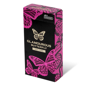 JEX Glamourous Butterfly Hot Type 6's Pack Latex Condom-Condom-B.D. Beloved