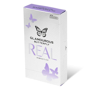 JEX Glamourous Butterfly Real Perfect Fit 8's Pack Latex Condom-Condom-B.D. Beloved