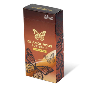 JEX Glamourous Butterfly Chocolate 6's Pack Latex Condom-Condom-B.D. Beloved
