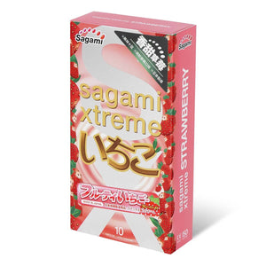 Sagami Xtreme Strawberry 10's Pack Latex Condom-Condom-B.D. Beloved