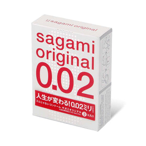 Sagami Original 0.02 (2G) 3's pack Condom-Condom-B.D. Beloved