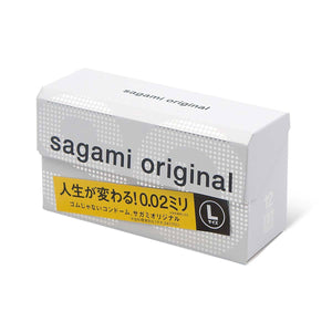 Sagami Original 0.02 L-size (2G) 58mm 12's pack Condom-Condom-B.D. Beloved