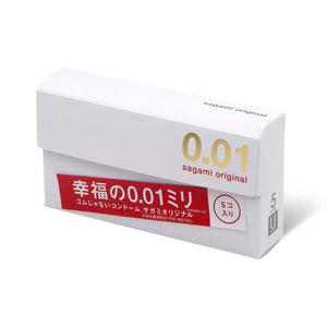Sagami Original 0.01 5's Pack Condom-Condom-B.D. Beloved
