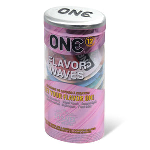 ONE FlavorWaves 12's Latex Condom-Condom-B.D. Beloved