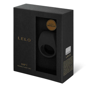 LELO Tor 2 Vibrating Cock Ring (Black)-Sex Toys-B.D. Beloved