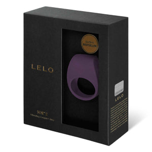 LELO Tor 2 Vibrating Cock Ring (Purple)-Sex Toys-B.D. Beloved