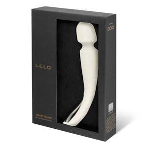 LELO Smart Wand Wand Massager - Medium (Ivory)-Sex Toys-B.D. Beloved