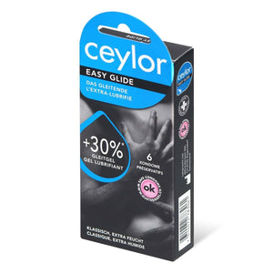 Ceylor Easy Glide 6's Pack Latex Condom-Condom-B.D. Beloved