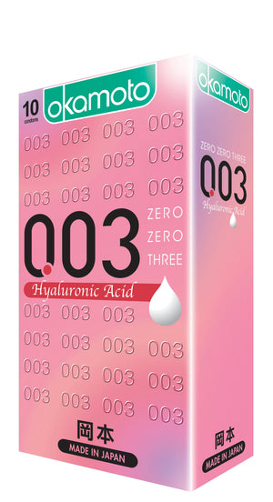 Okamoto 0.03 Hyaluronic Acid 10's Condom-Condom-B.D. Beloved