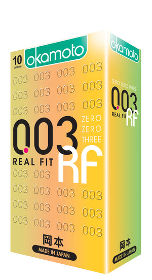 Okamoto 0.03 Real Fit 10's Condom-Condom-B.D. Beloved